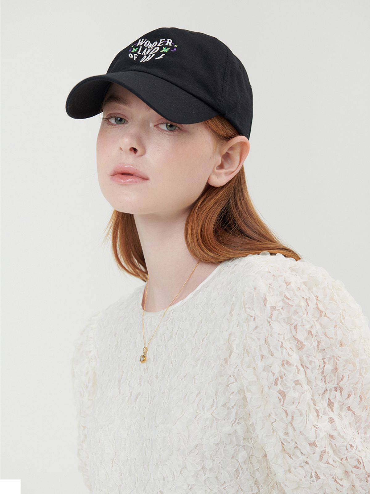 오앨(OUEL) WONDERLAND CAP_BLACK