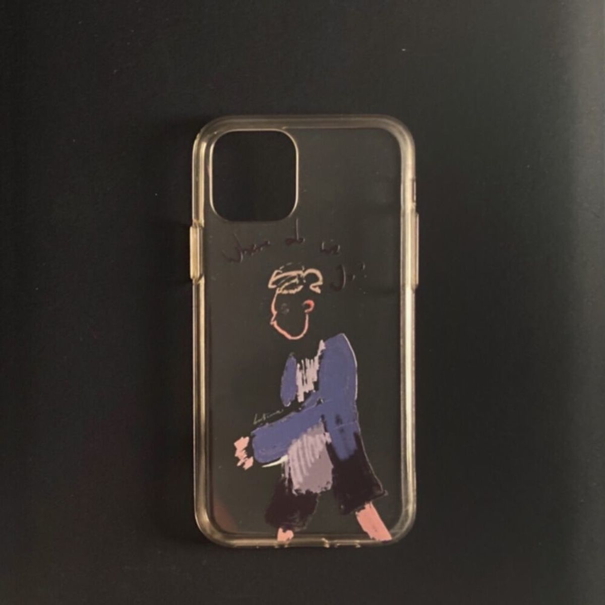 베비카소(BABICASSO) babicasso Phone Case[Walking Man]