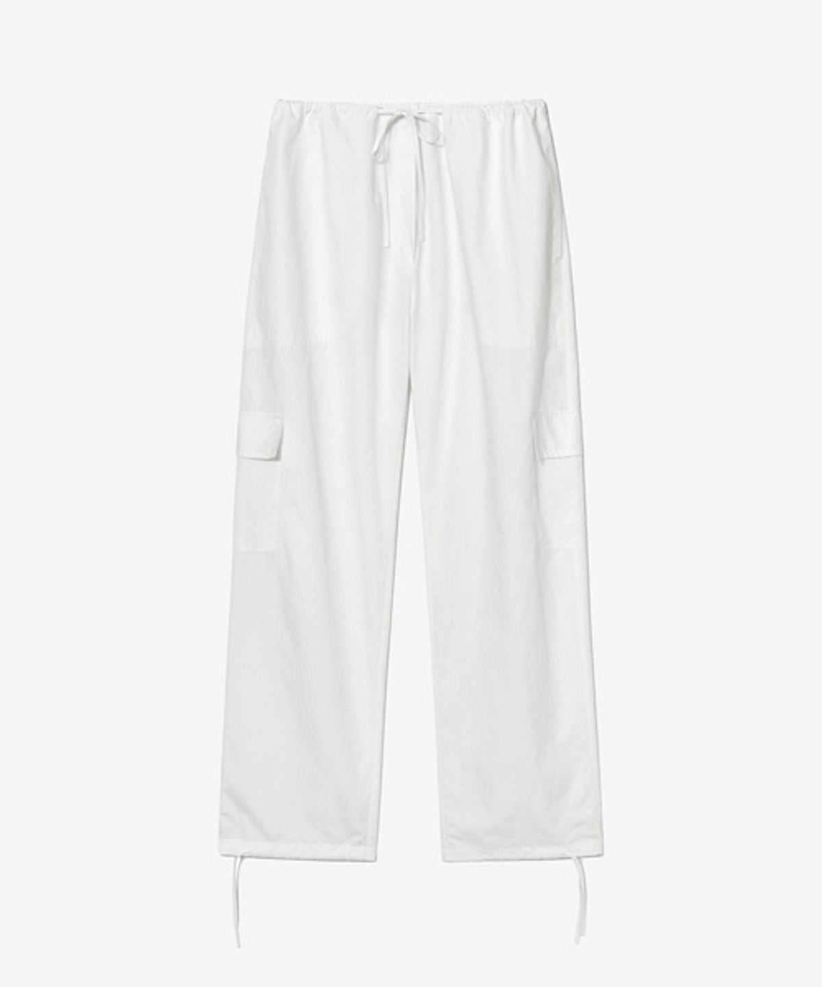 레이디 볼륨(LADY VOLUME) COTTON STRING CARGO PANTS_IVORY