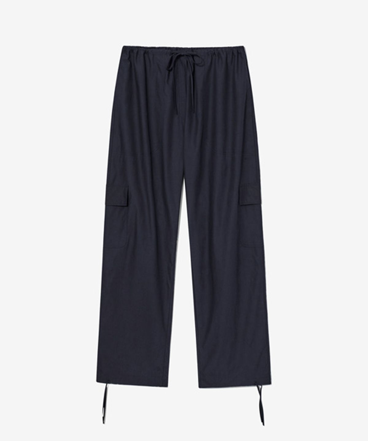 레이디 볼륨(LADY VOLUME) COTTON STRING CARGO PANTS_DARK NAVY