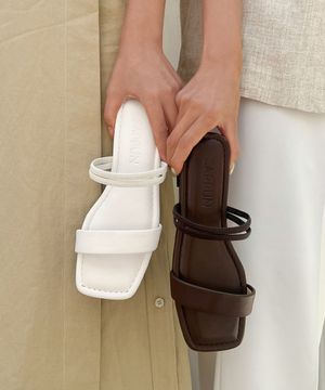 마네드 스트랩 샌들 (1cm)