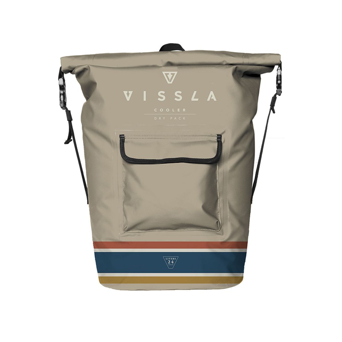 비슬라(VISSLA) Ice Seas Cooler 24L Dry Backpack-KHA
