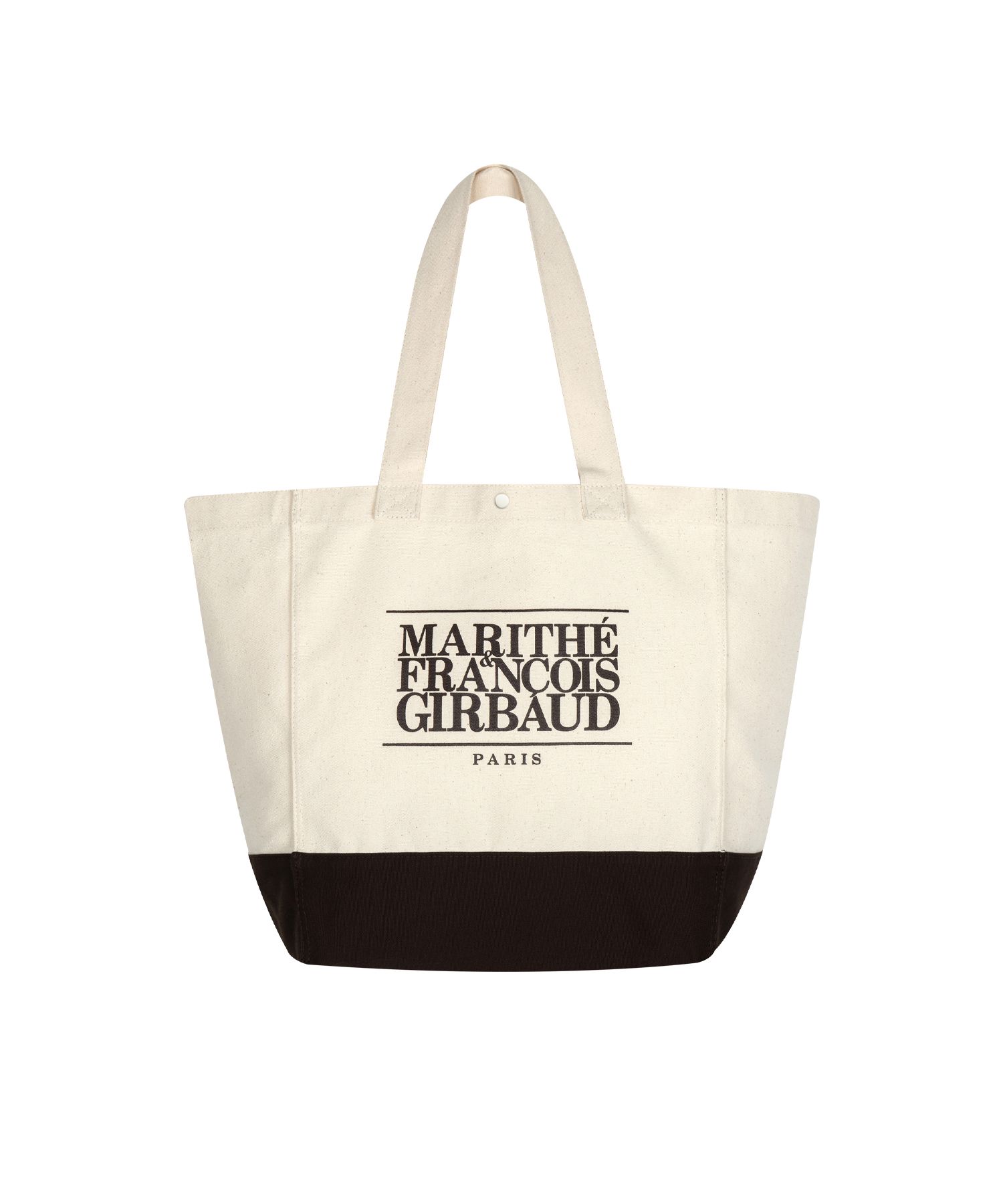 Marithe☆CLASSIC LOGO BIG SHOPPER BAG （3color） MUSINSA | MARITHÉ CLASSIC LOGO BIG SHOPPER BAG natural