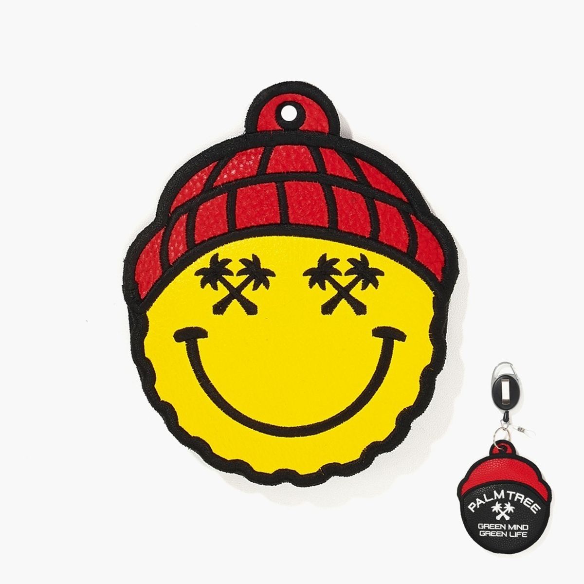 팜트리골프(PALMTREE GOLF) 팜조이 볼클리너 PalmJoy BallCleaner Red