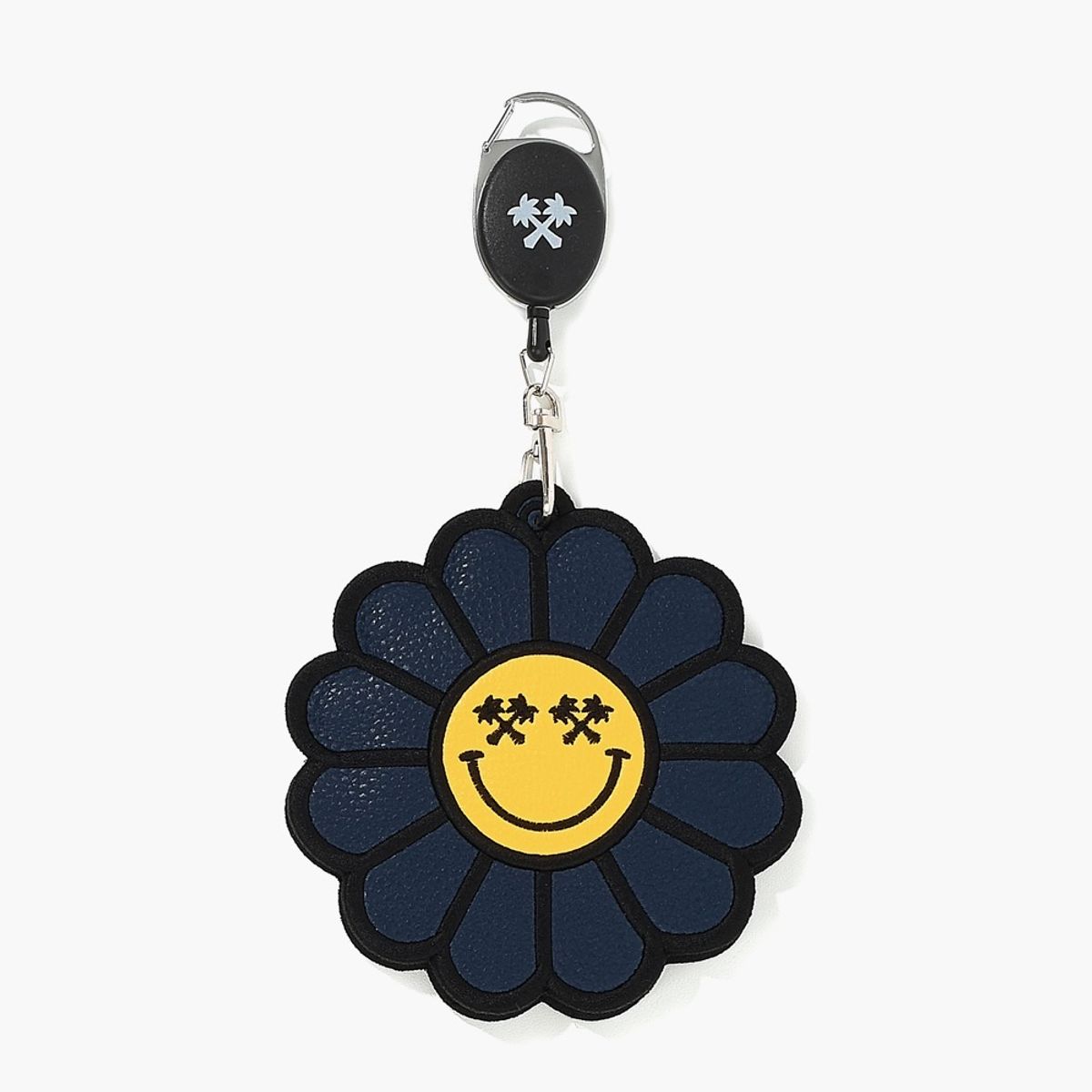팜트리골프(PALMTREE GOLF) 팜플라워 볼클리너 네이비,옐로우 Palm Flower Ball Cleaner Navy,Yellow