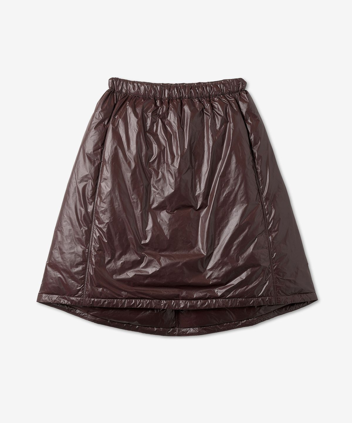 질 샌더(JIL SANDER) 다운 패딩 스커트 - 브라운 / J40AF0011J70007202