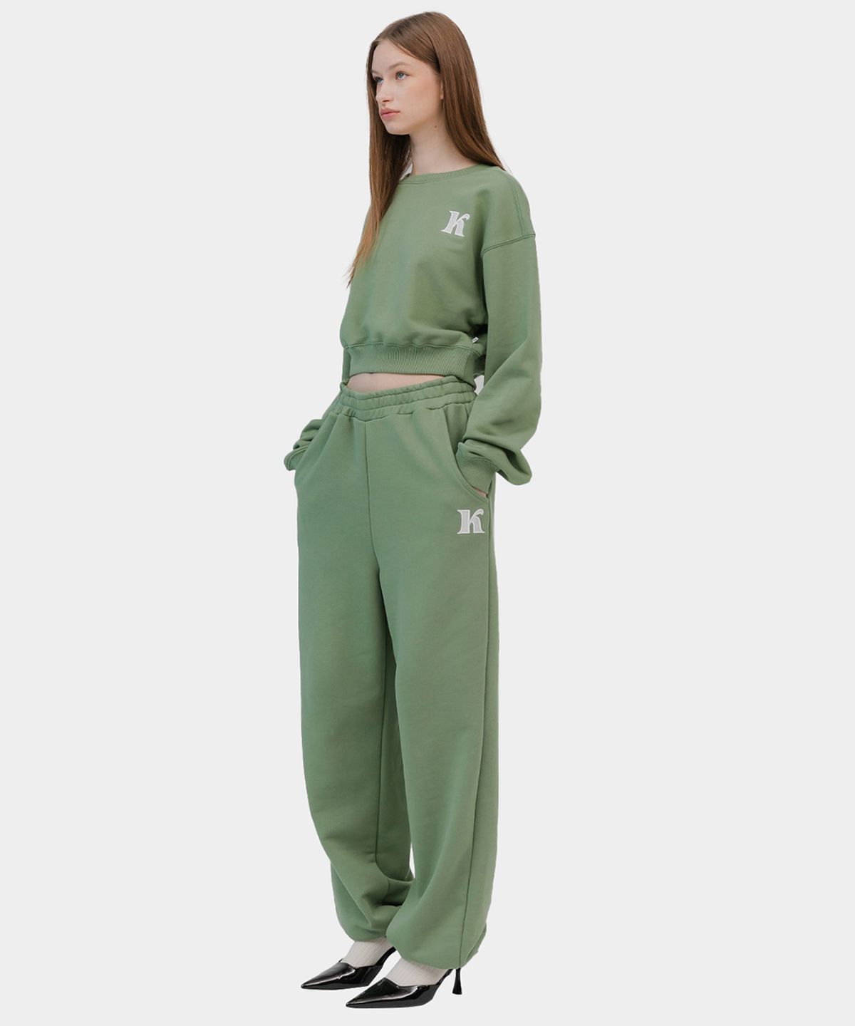 키시닝(KISYNING) Odd Jogger Pants (light khaki)