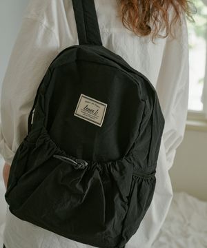 스트링백팩 블랙