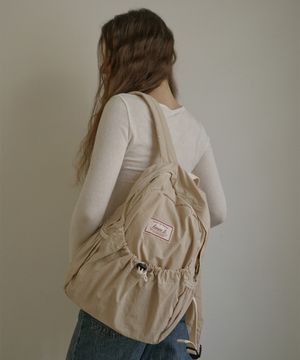 스트링백팩 아이보리