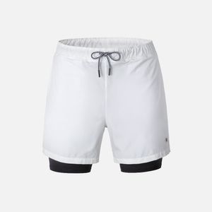 맨 에센셜 비치 4부 레깅스 쇼츠 오프화이트 (B3SMWBS015OWT)