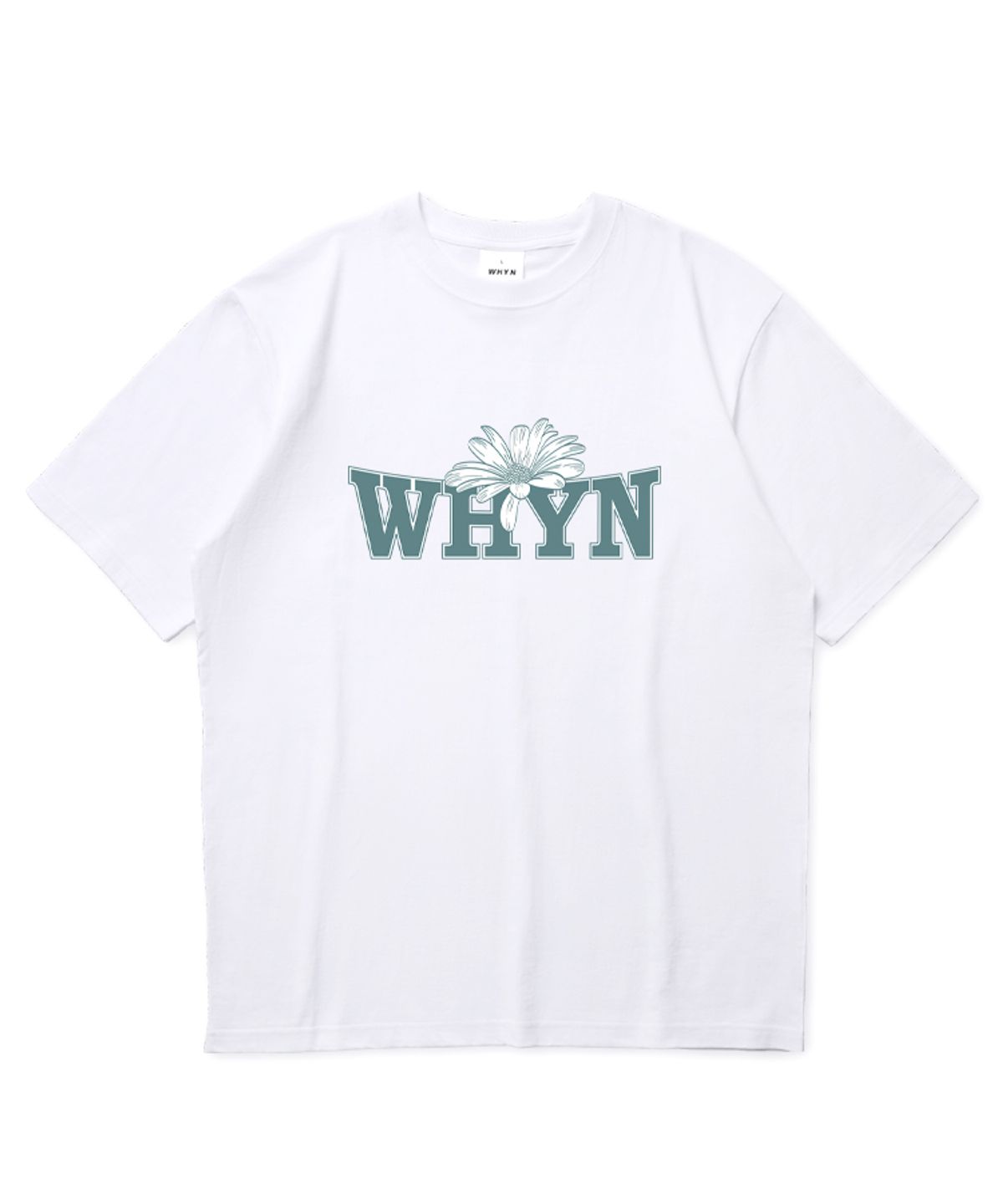 와이엔(WHYN) 꽃잎 반팔티셔츠 F05BRD_WBX11021
