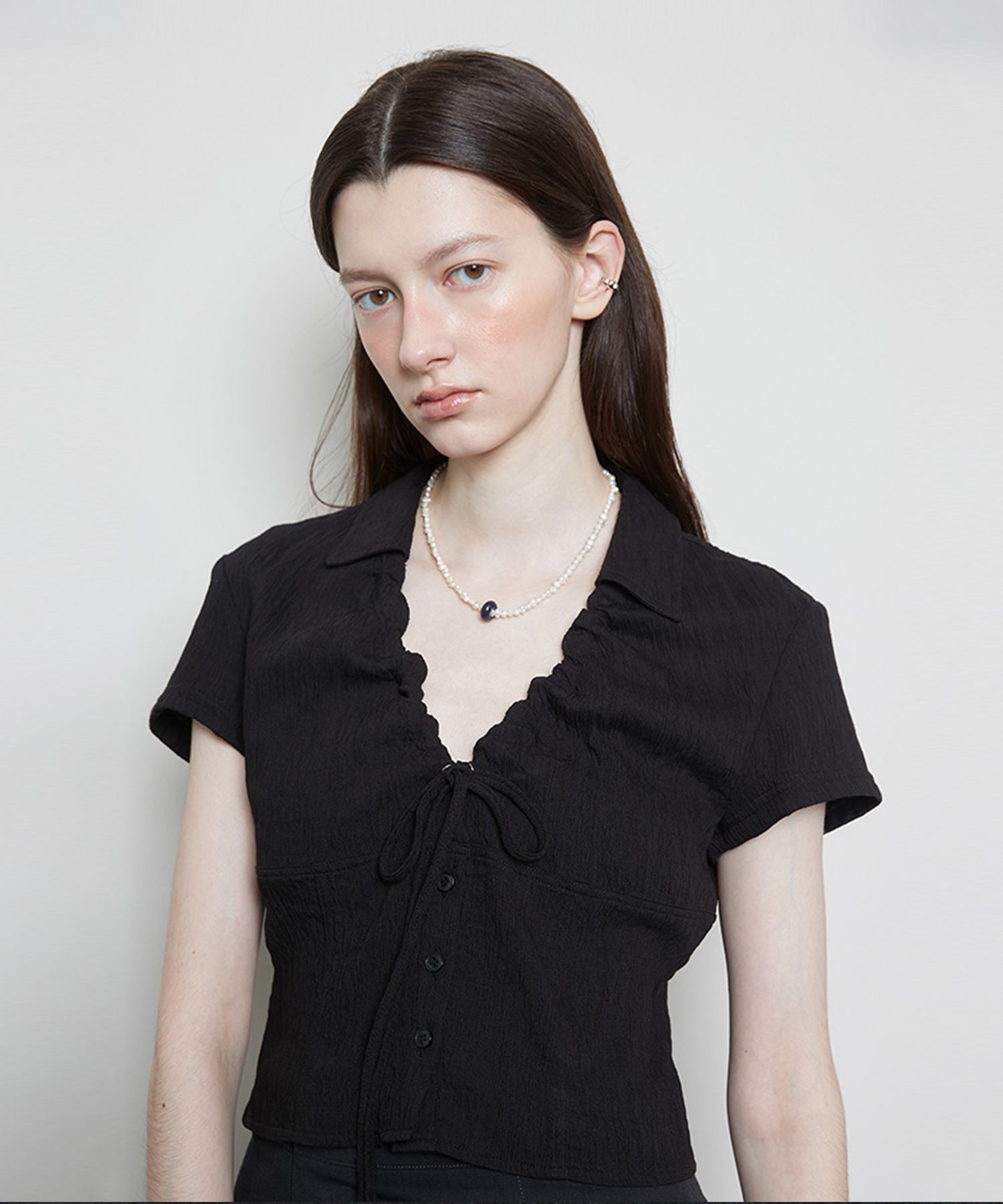 LARTIGENT☆L11 SHIRRING T-SHIRT LARTIGENT – SellerWork