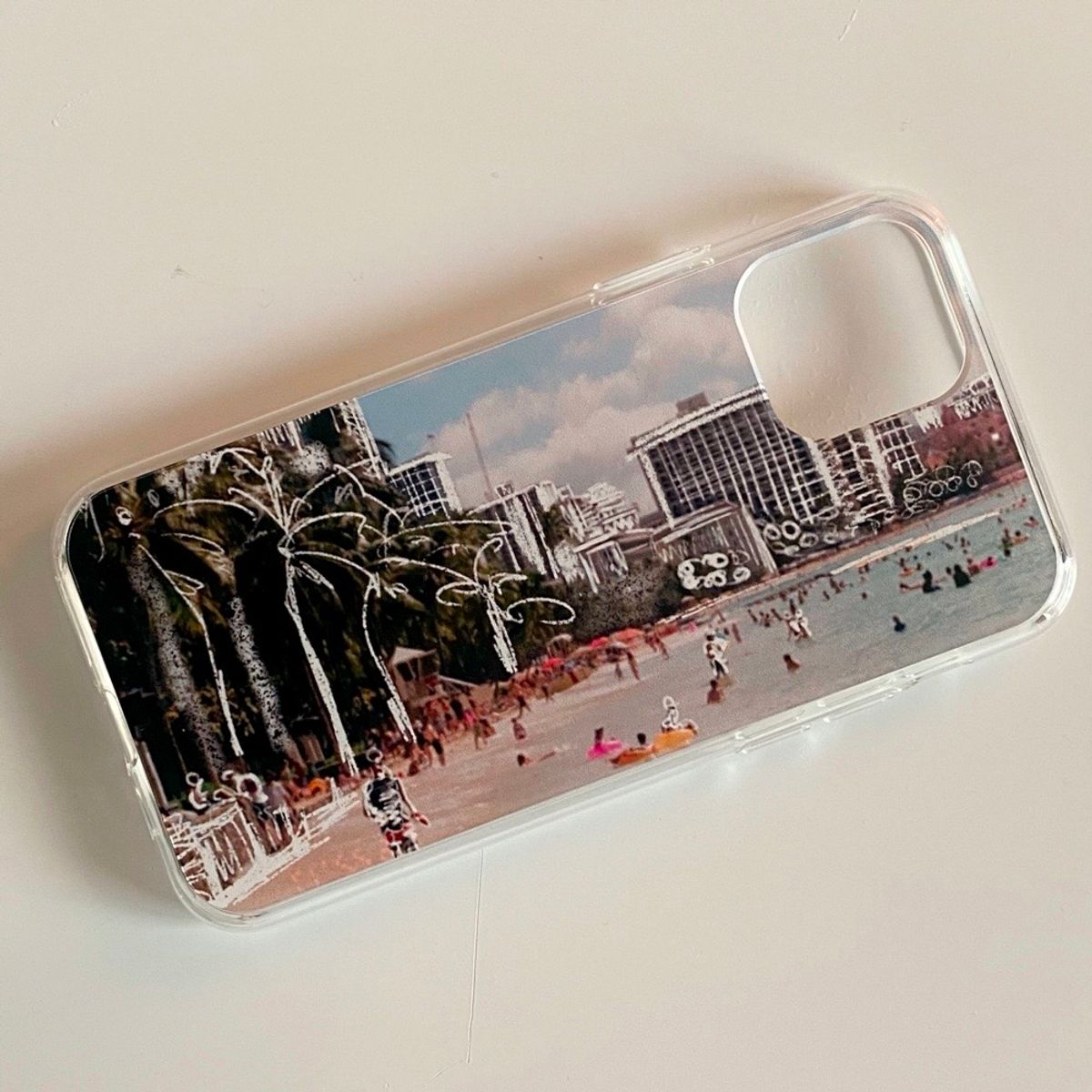 베비카소(BABICASSO) babicasso Phone Case[La plage]