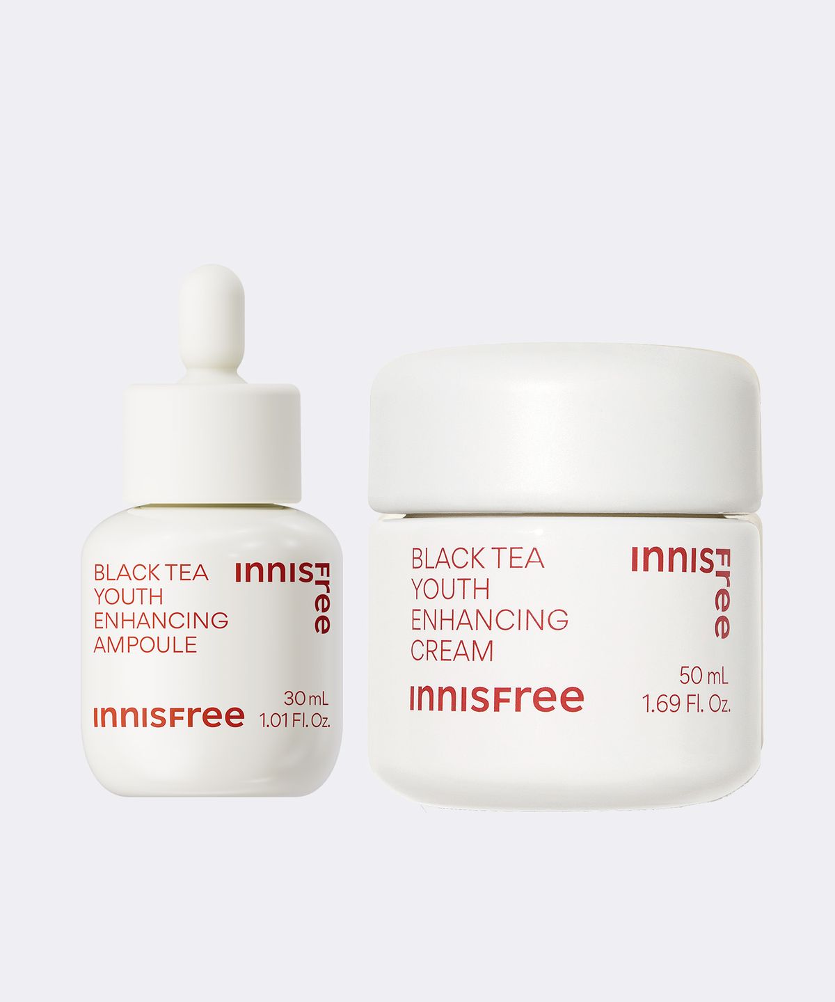 이니스프리(INNISFREE) (추가 할인) 블랙티 유스 인핸싱 앰플 30mL + 블랙티 유스 인핸싱 크림 50mL