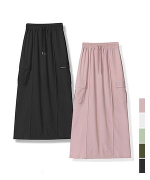 Ellie cargo maxi skirt - 5COL