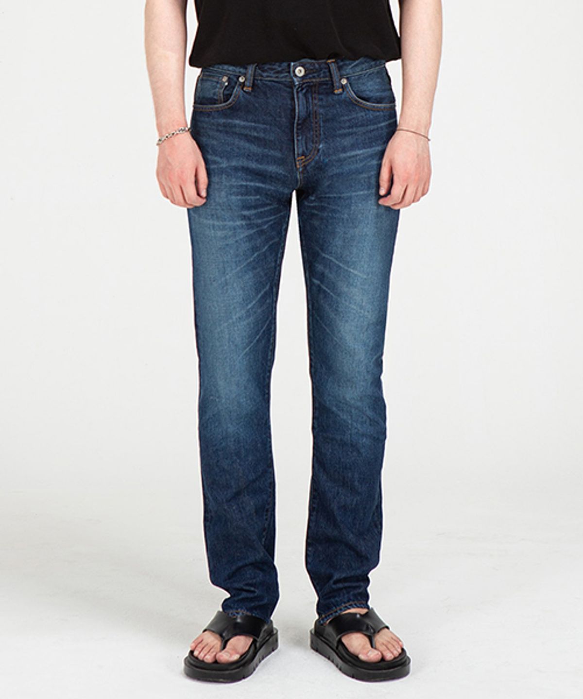 브랜디드(BRANDED) 71007 JAPANBLUE COLLECTION SELVEDGE JEANS [DARK BLUE]