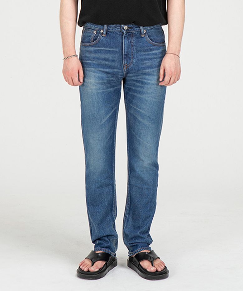 71008 JAPANBLUE COLLECTION SELVEDGE JEANS [MIDDLE BLUE]