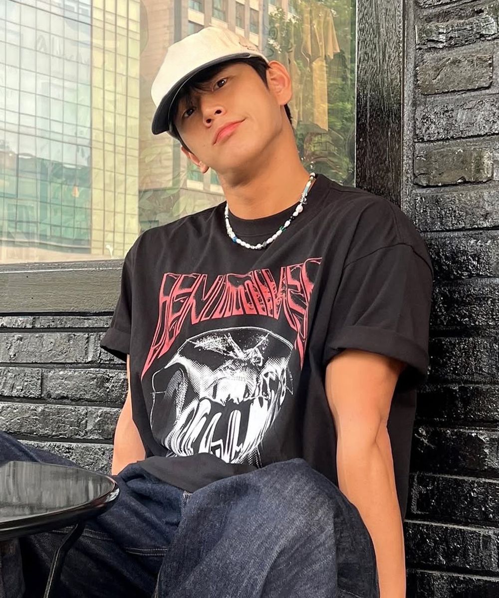 【MAISON MINED】24SS★ GLARE HALF T 메종미네드 RENEWAL STORE - 24SS COLLECTION