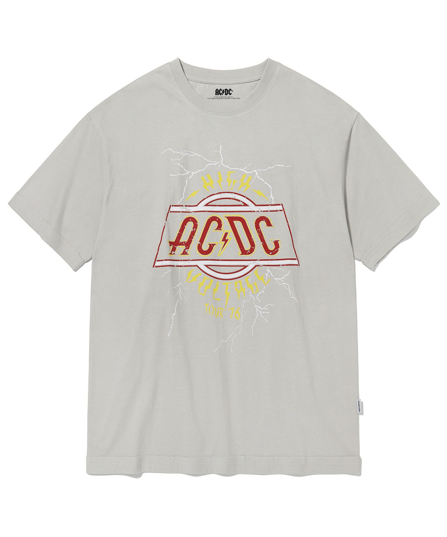 Tシャツ・カットソー [VIVASTUDIO]ACDC TEE [BEIGE GRAY] MUSINSA | VIVASTUDIO ACDC TEE [BEIGE GRAY]
