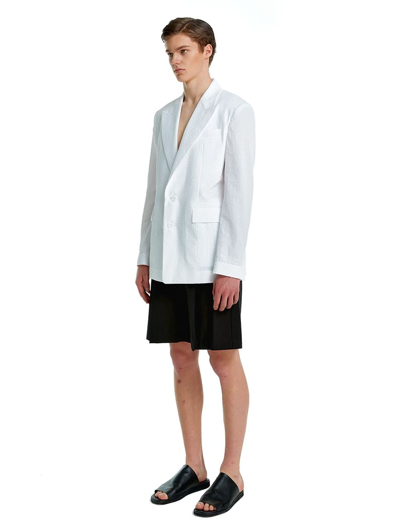 MENS PLEATED SHORTS