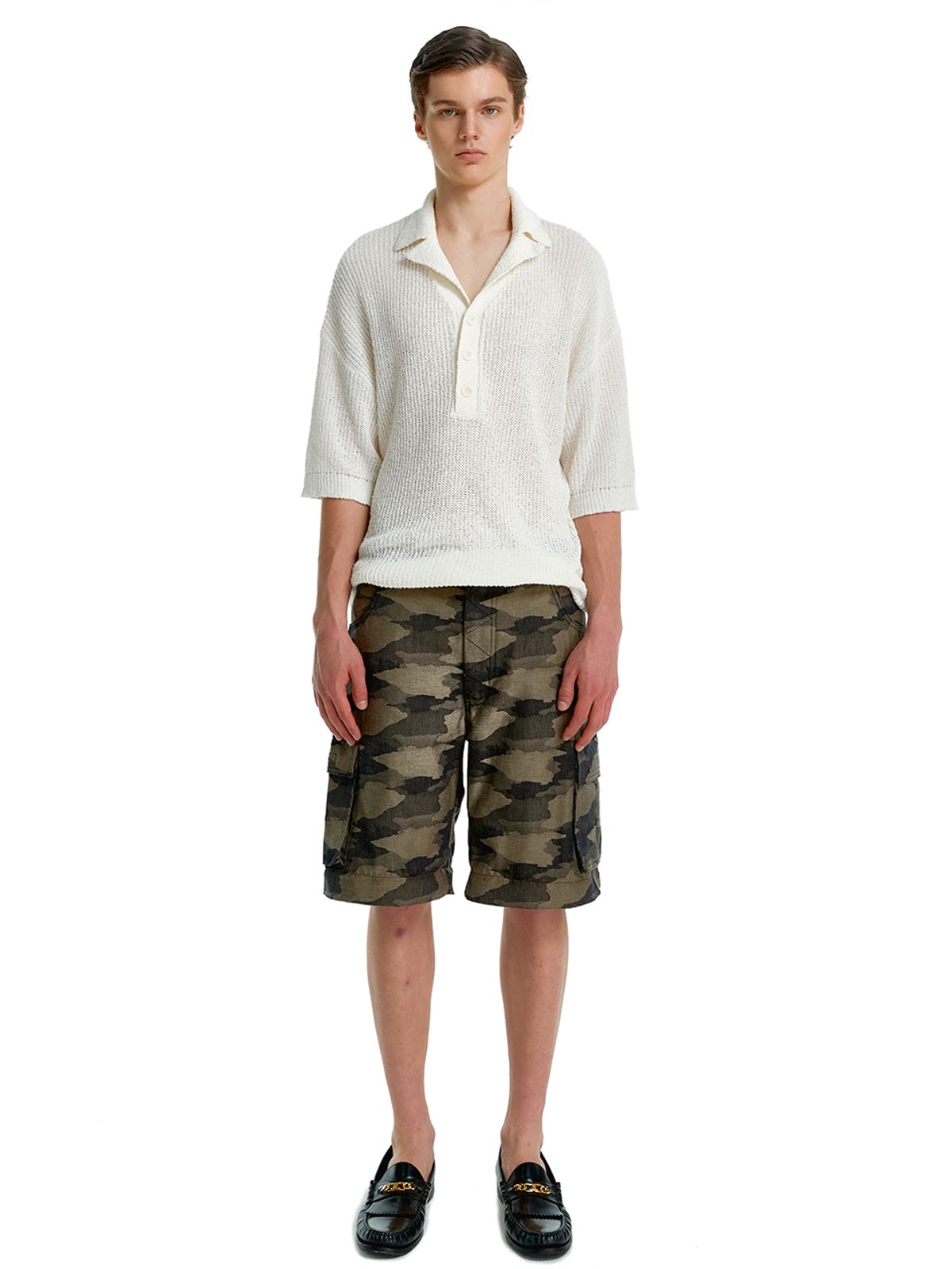 더발론(THE BALLON) CAMOUFLAGE CARGO TWO-WAY PANTS