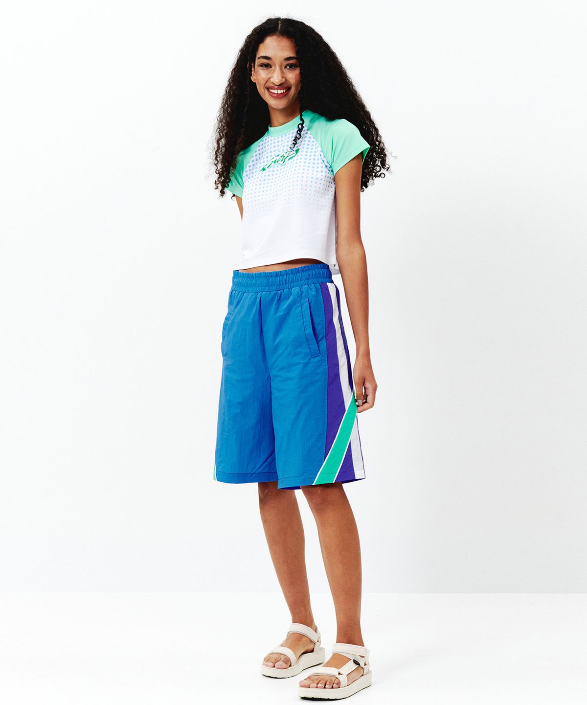 딜라잇풀(DELIGHTPOOL) Surf Shorts - Ocean Blue