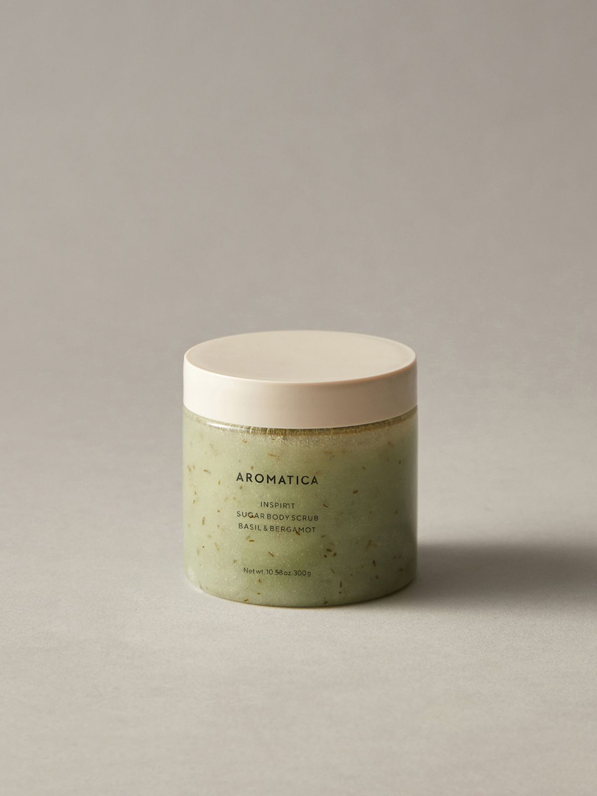 아로마티카(AROMATICA) 슈가 바디 스크럽 바질 & 버가못