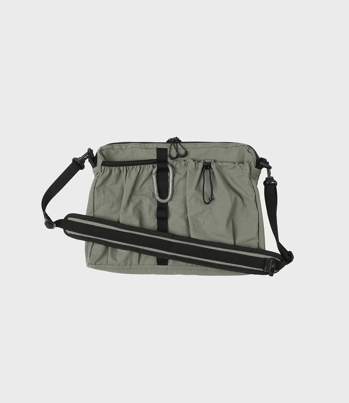 에메모가든(MMOGARDEN) mmo cross bag / nylon slub soft khaki