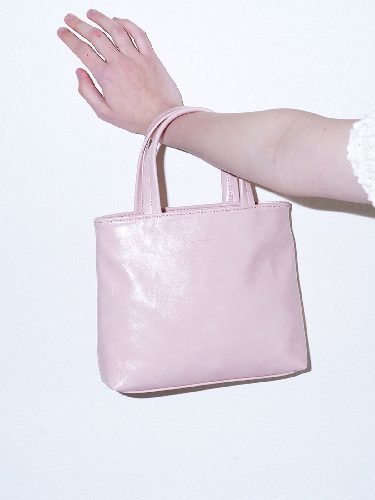 썸웨어버터(SOMEWHEREBUTTER) toast bag - baby pink