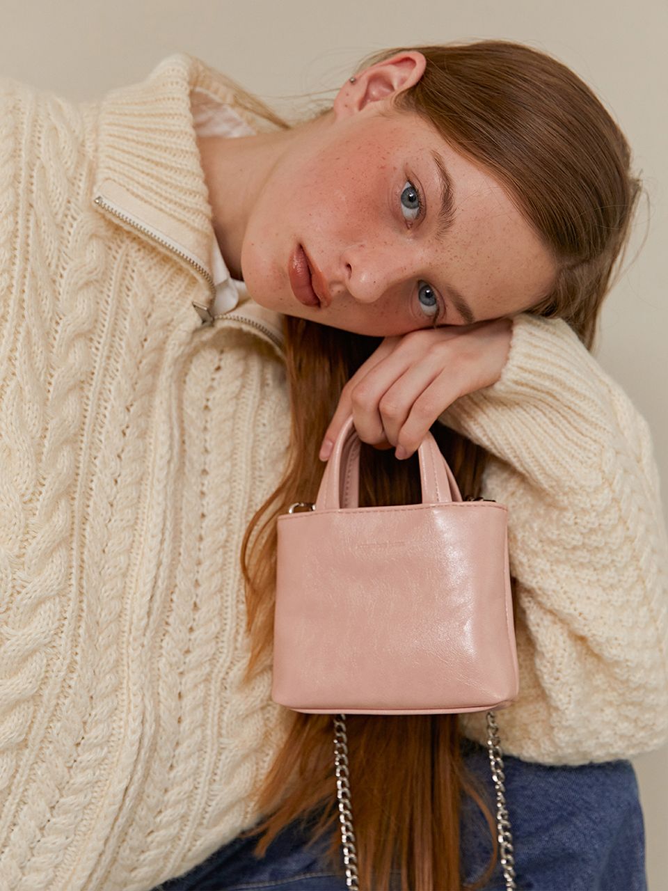 トートバッグ SOMEWHERE BUTTER. mini toast bag baby pink B22CA007802AF MUSINSA | SOMEWHEREBUTTER mini toast bag - baby pink
