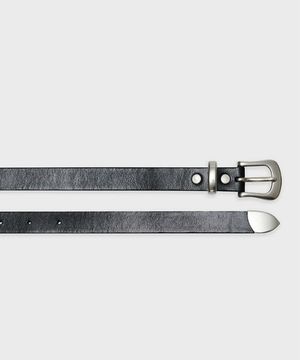 303 MINIMAL WESTERN BELT [BLACK]