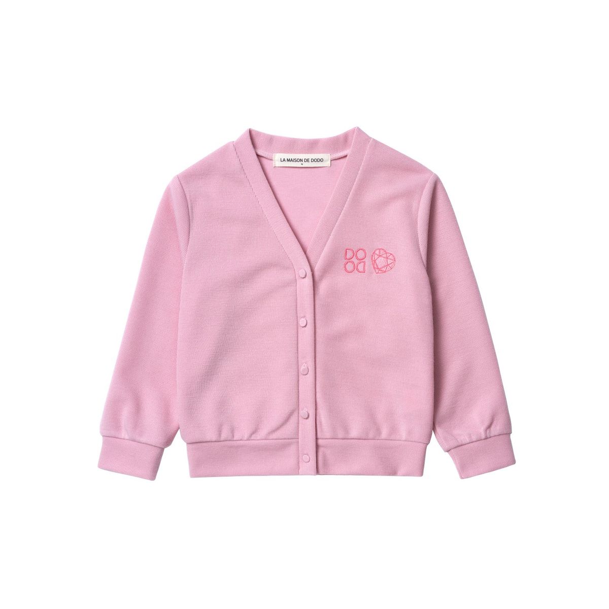 라메종드도도(LA MAISON DE DODO) Simply Dodo Cardigan with Pink Diamond  가디건