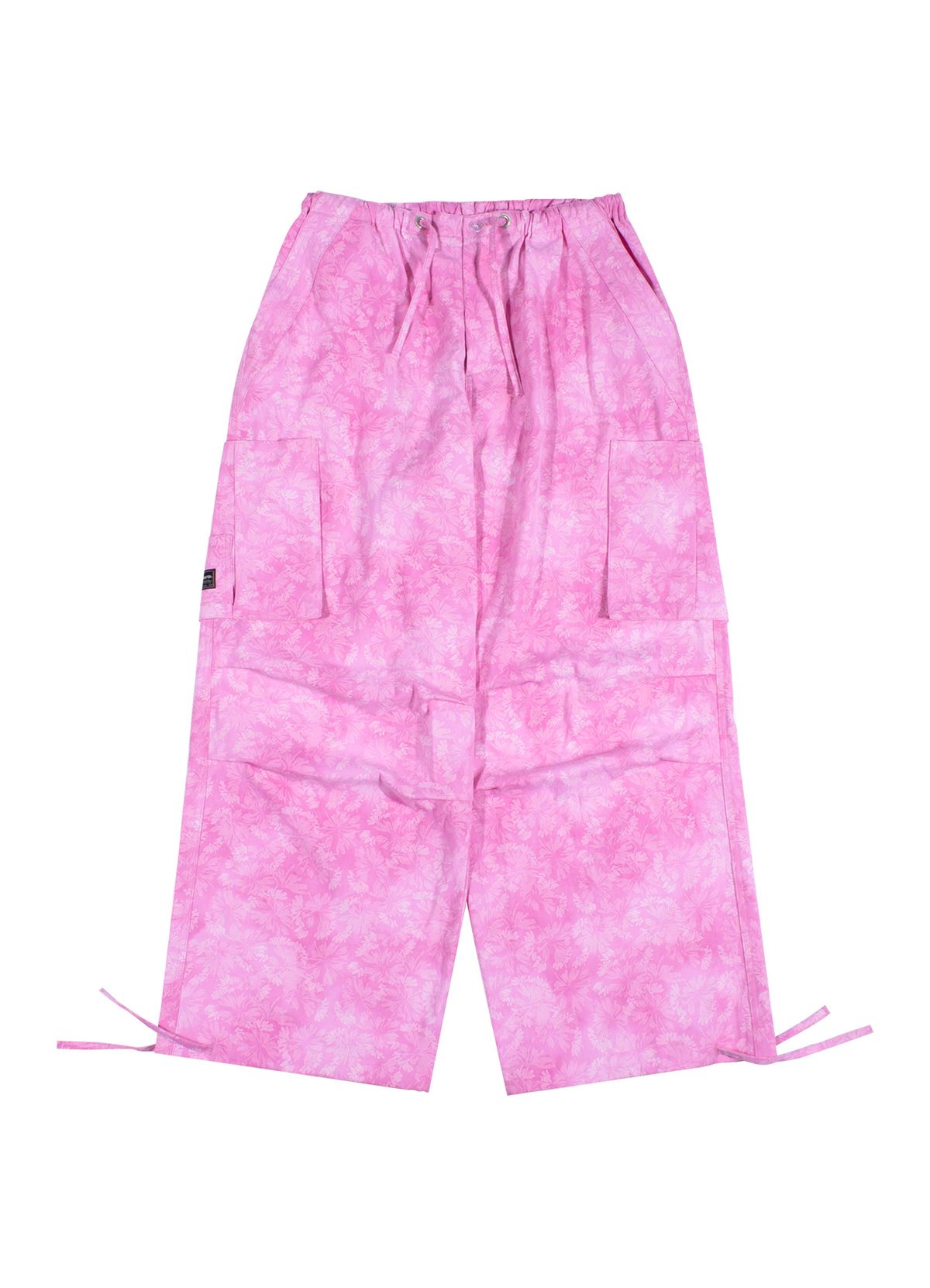 어나더에이(ANOTHER A) 와일드 플라워 와이드 카고 팬츠 (Pink)