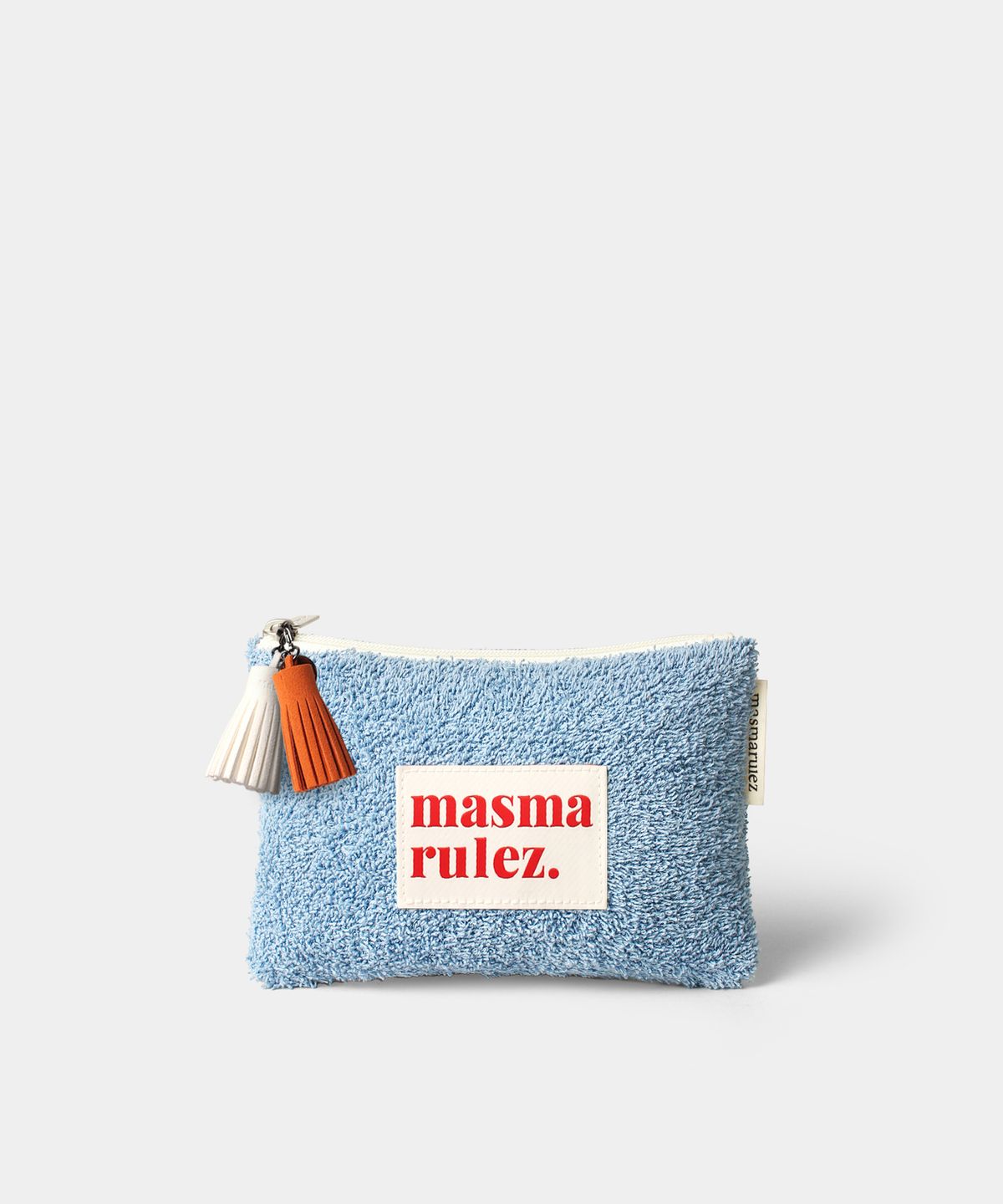마스마룰즈(MASMARULEZ) Basic pouch _ 러프 테리 블루