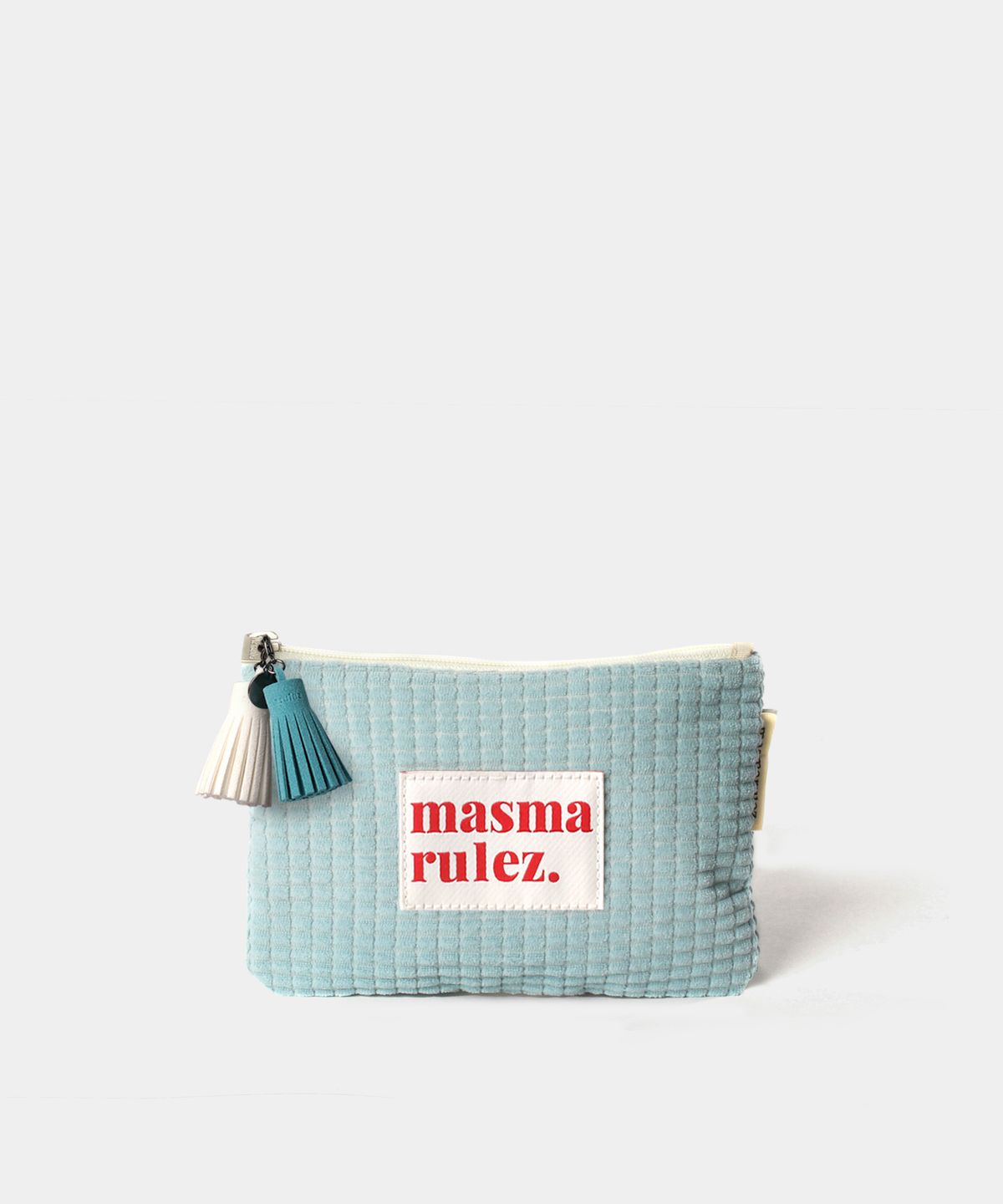 마스마룰즈(MASMARULEZ) Basic pouch _ 옥수수 스카이블루