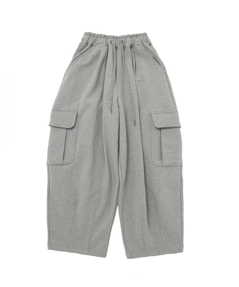 H-T CARGO BALLOON SWEAT PANTS (Gray)