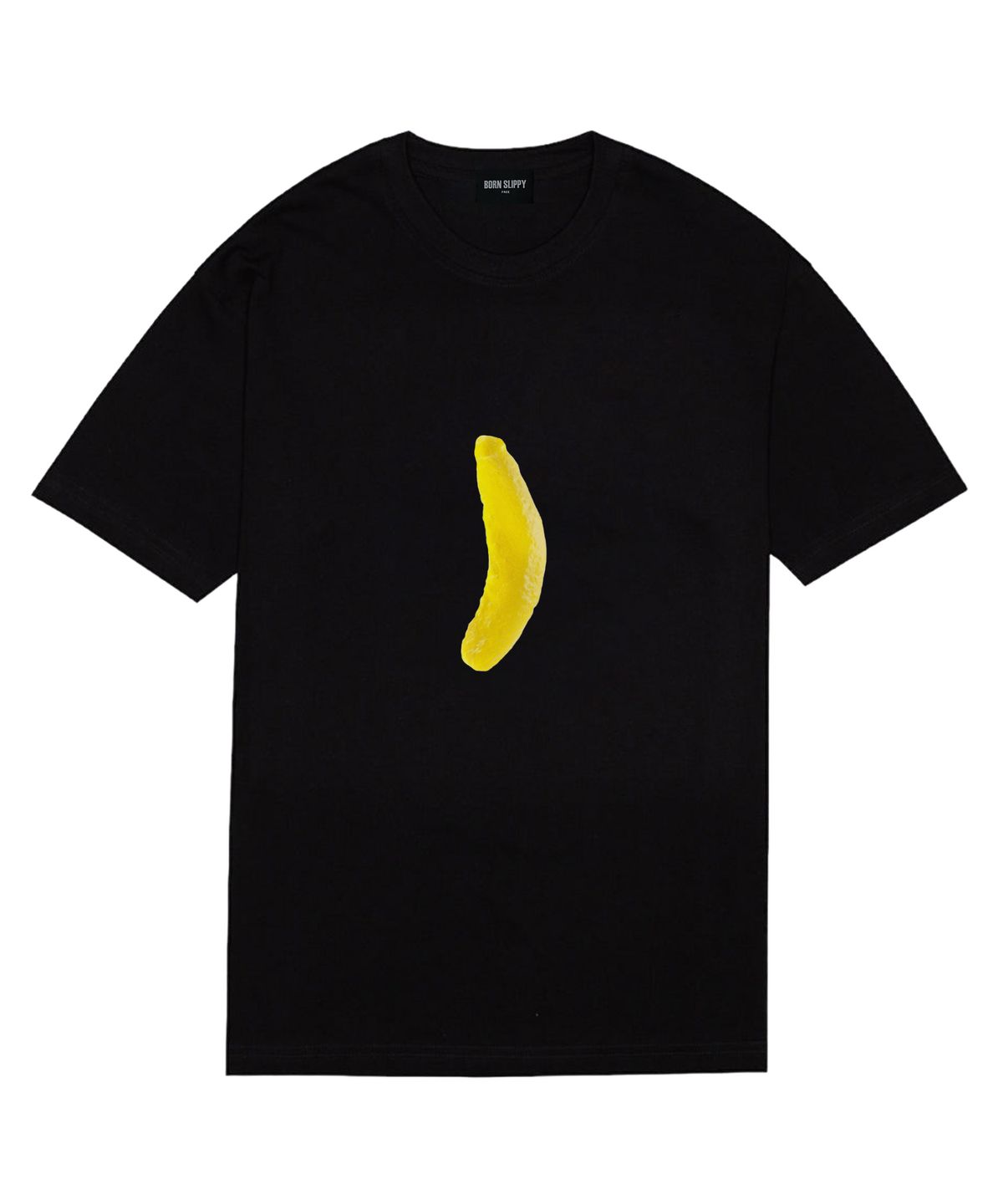 본슬리피(BORN SLIPPY) Banana Jelly T-shirt (Black)
