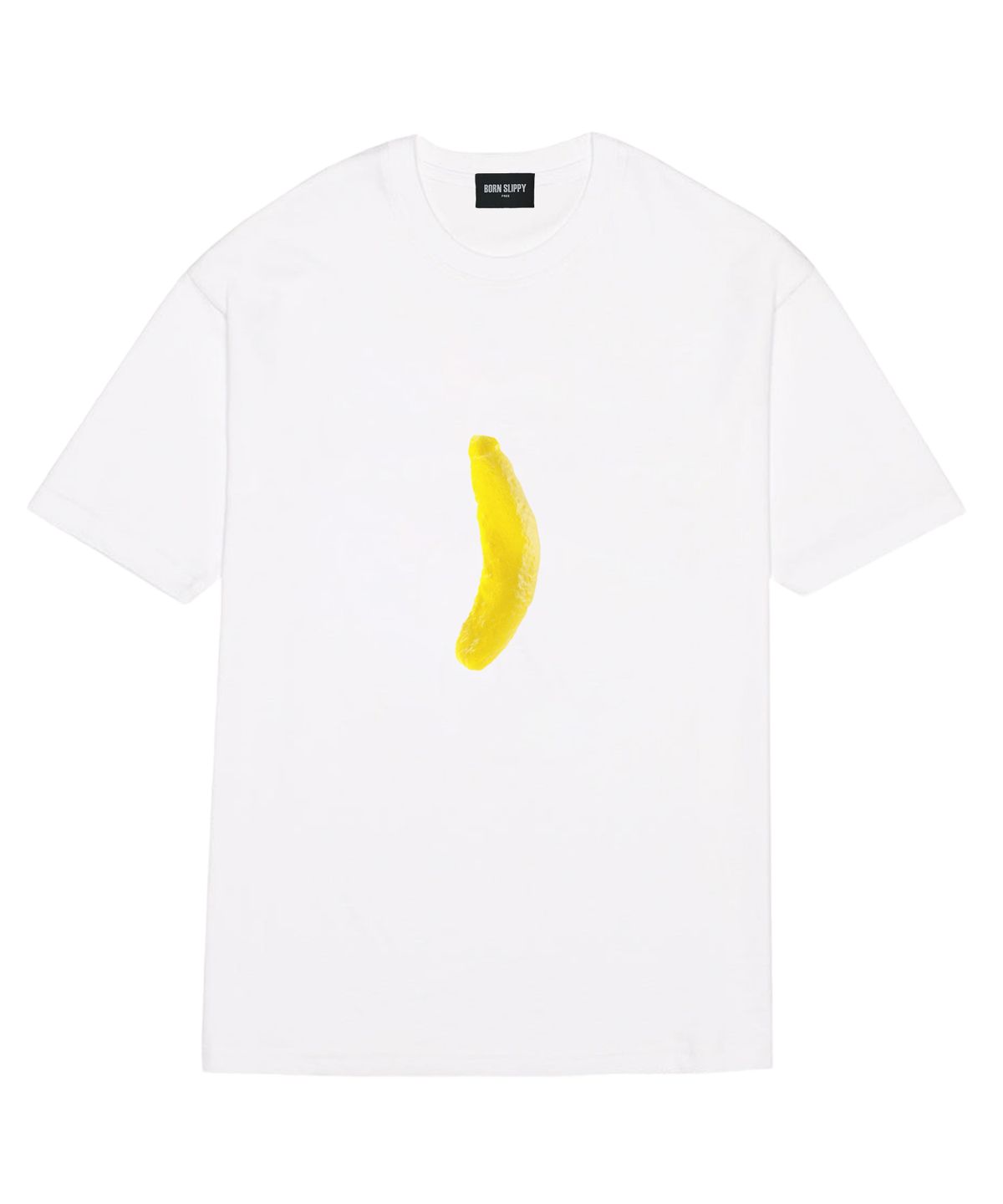 본슬리피(BORN SLIPPY) Banana Jelly T-shirt (White)