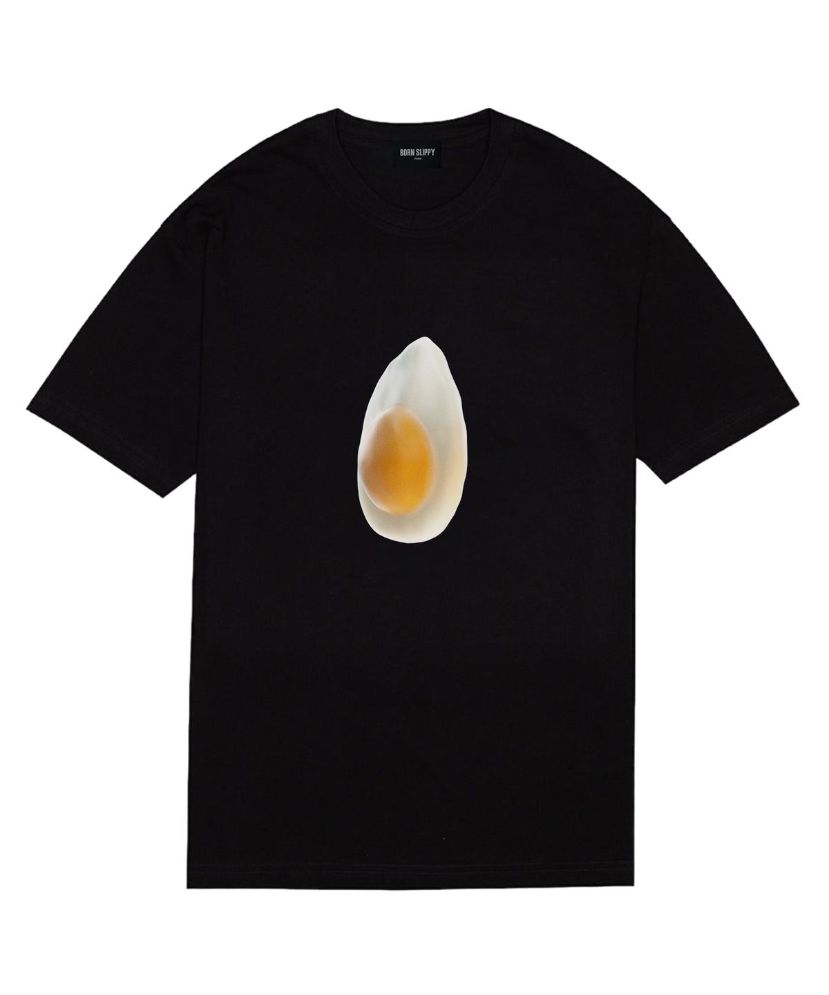 본슬리피(BORN SLIPPY) Egg Jelly T-shirt (Black)