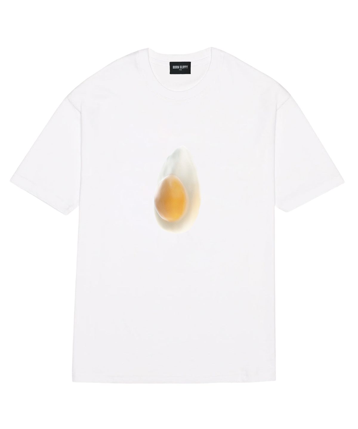 본슬리피(BORN SLIPPY) Egg Jelly T-shirt (White)