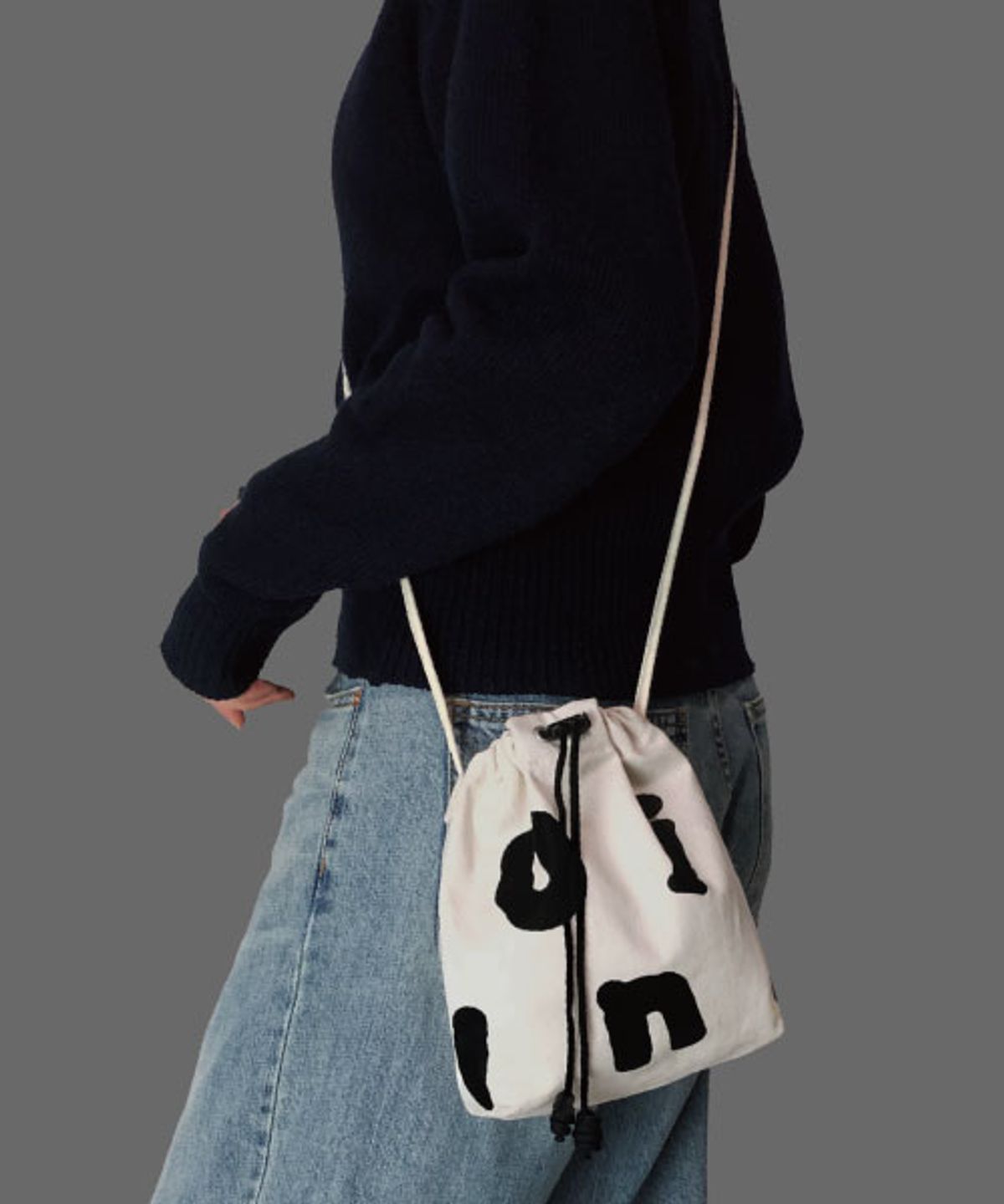 노비오(NOVIO) 오브 미니백 아이보리_ 투웨이 숄더백&크로스백