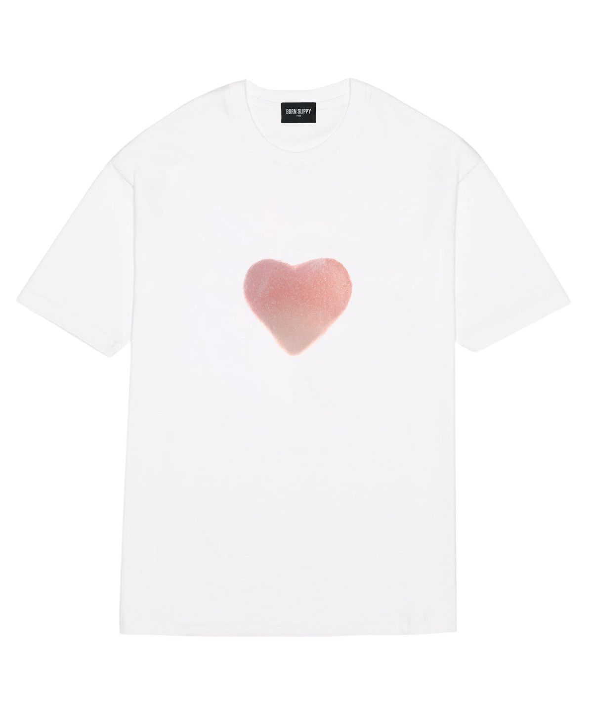 본슬리피(BORN SLIPPY) Sugar Heart Jelly T-shirt (White)