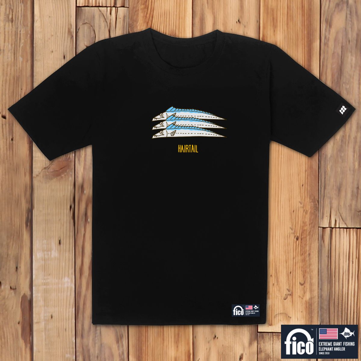 돌돌(DOLDOL) FICO_tshirts-203 익스트림 낚시 브랜드 피코 시즌2 캐릭터 그래픽 디자인 티셔츠