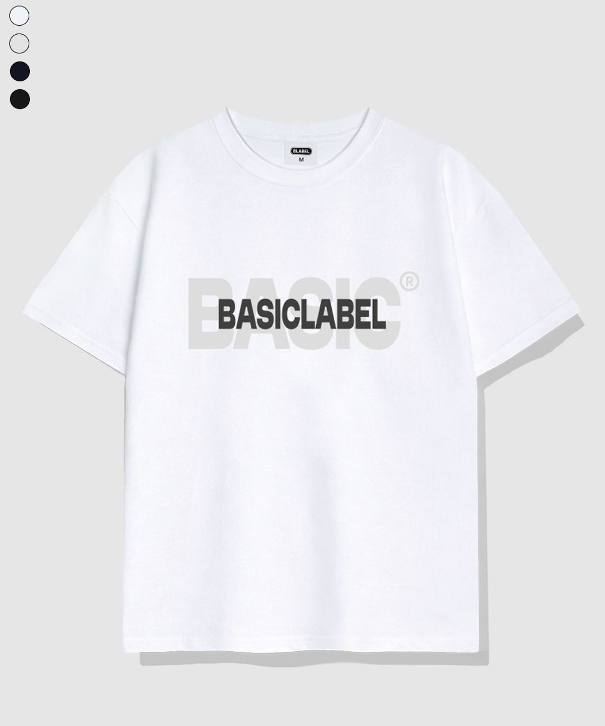 베이직라벨(BASIC LABEL) Bayspace overfit short-sleeved T-shirt 4 Color [BLSE_1005]