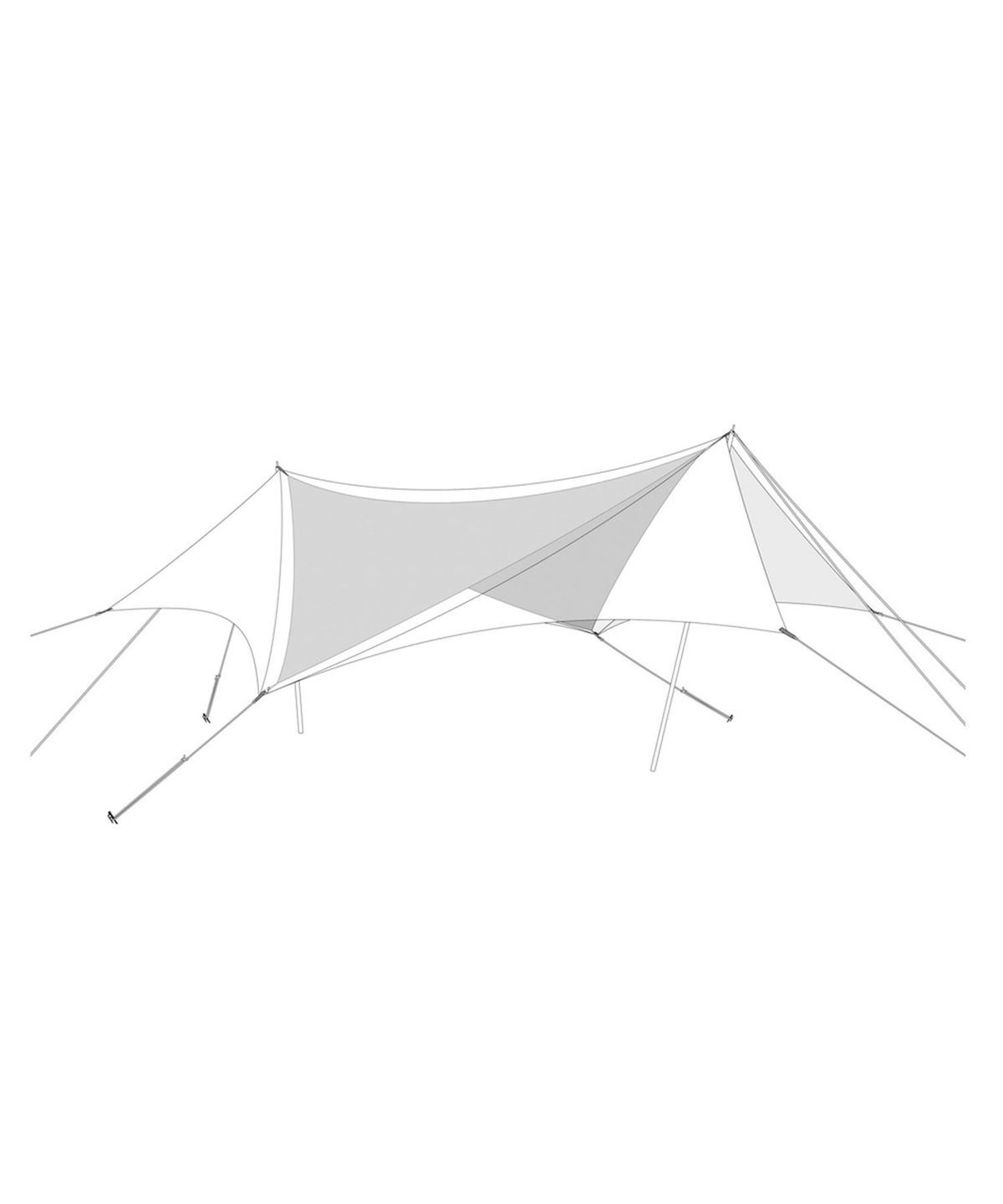 스노우피크(SNOWPEAK) 헥사에보 Pro. TAKIBI 이너루프 / TP-250IR