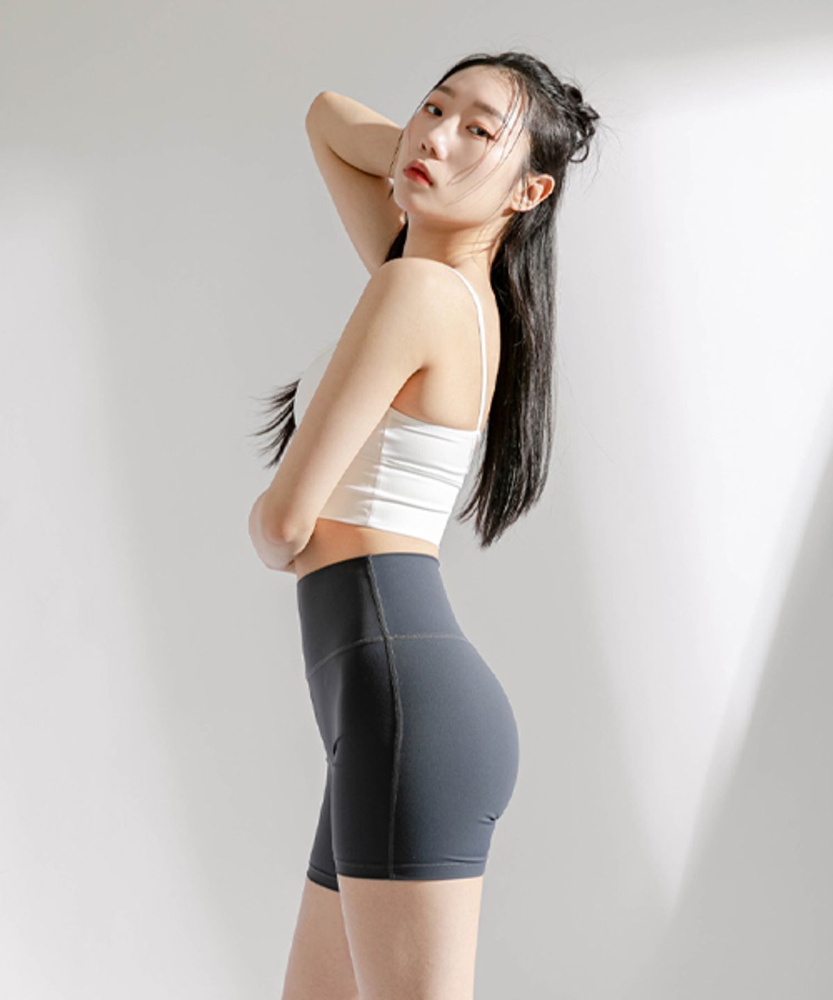 모어아웃(MOREOUT) 여성요가복 올데이 쇼츠 레깅스 6PP3610
