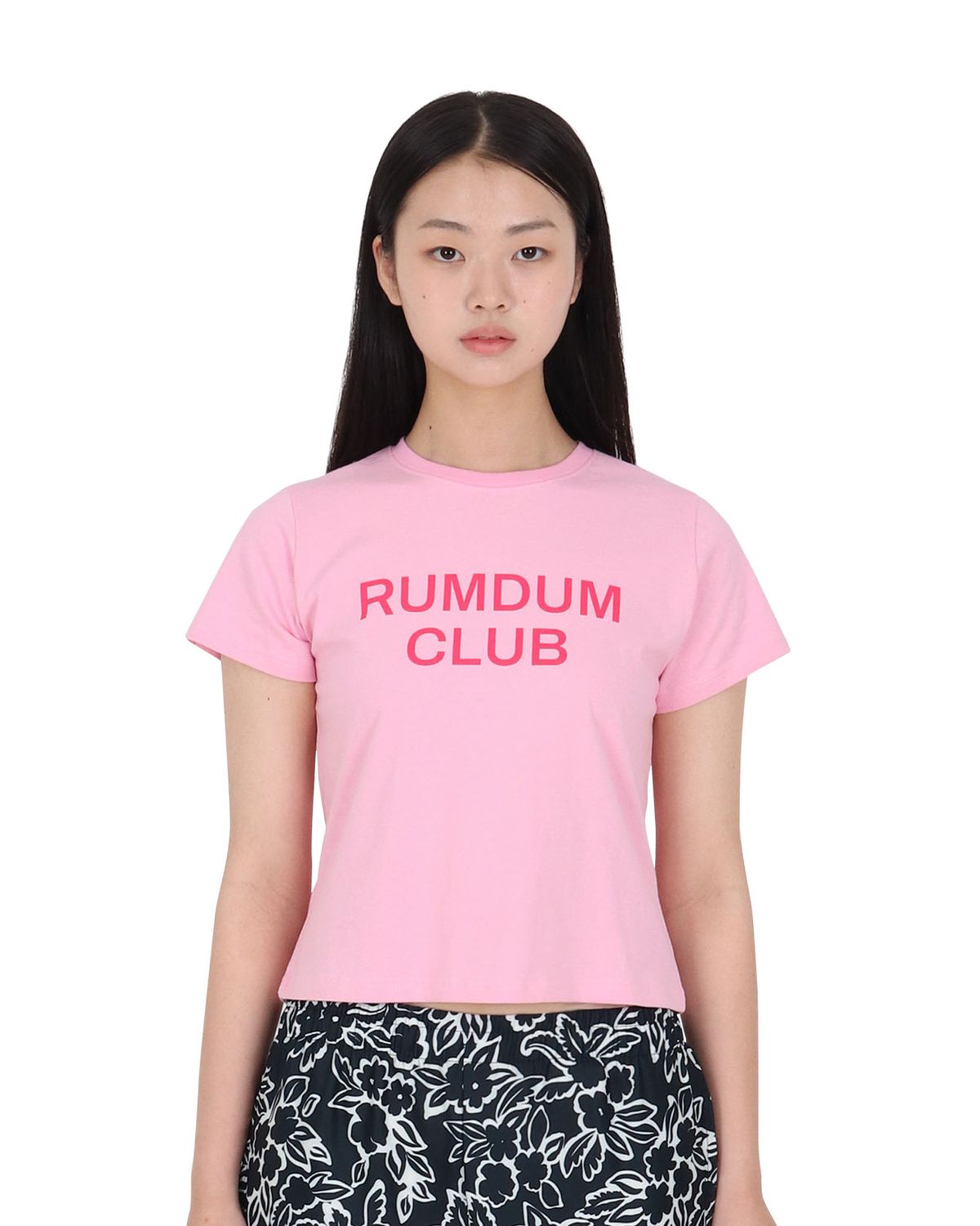 플리즈프로젝트(PLZPROJECT) RUMDUM CLUB T-SHIRT, PINK