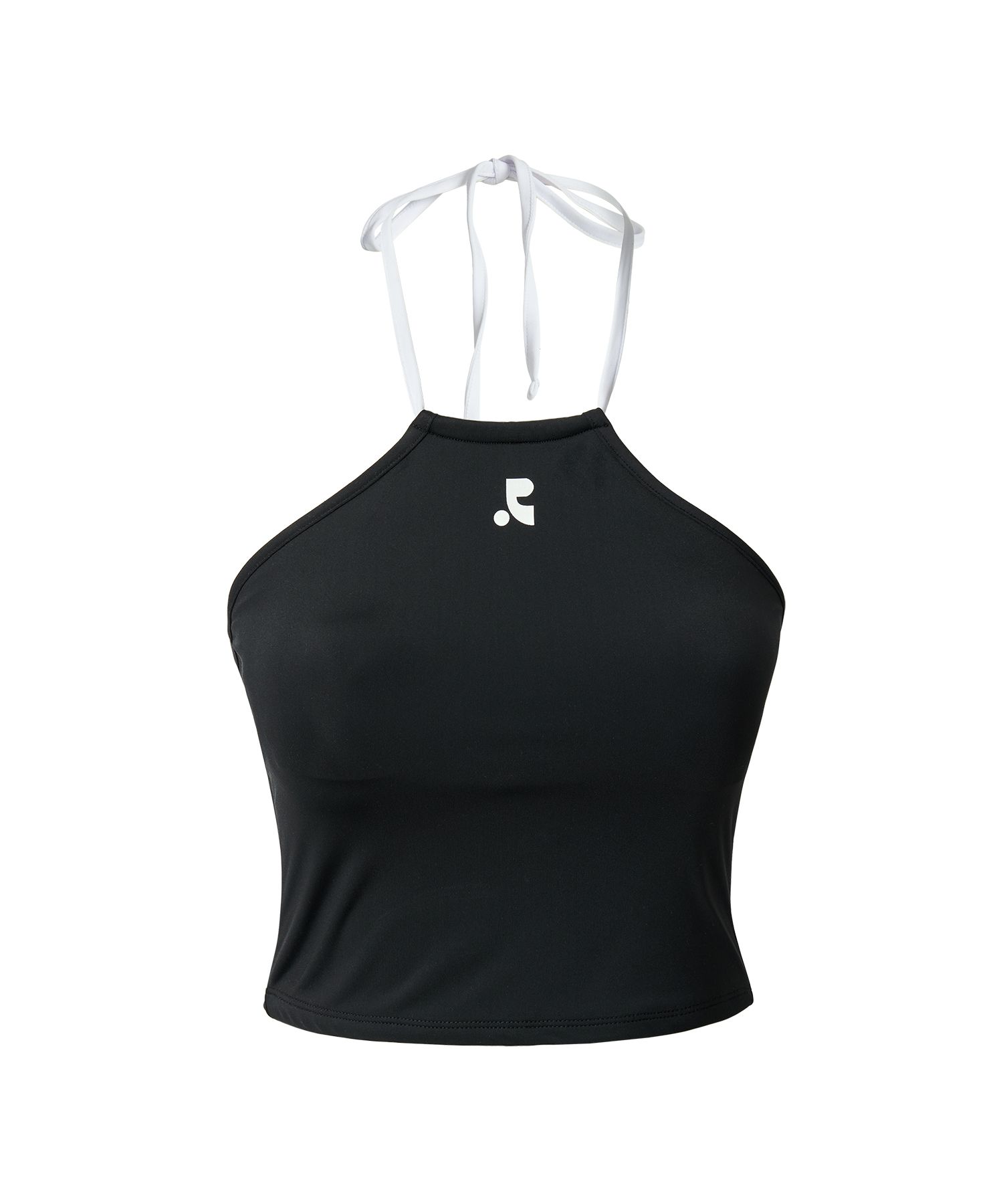 [REST&RECREATION] RR LOGO HALTER NECK TOP ★韓国人気★ MUSINSA公式 | REST&RECREATION RR LOGO HALTER NECK TOP BLACK