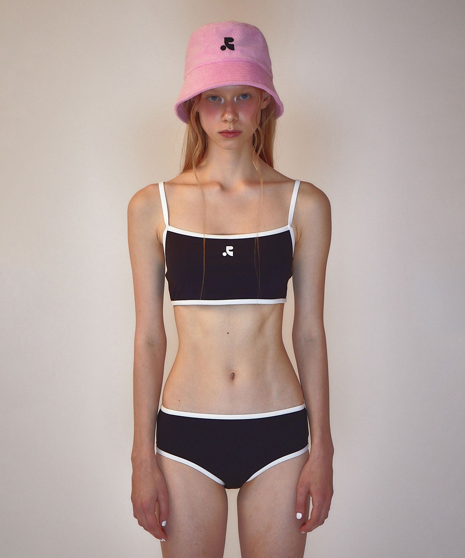 MUSINSA | REST&RECREATION RR LOGO BIKINI BLACK