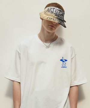 OHP X CUBMENT 라이딩 no.2 세미오버 반팔티P